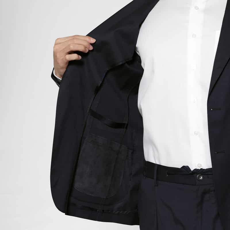 TAGLIATORE TAGLIATORE＜タリアトーレ＞ セットアップ ストレッチ素材テーラードジャケット "DAKAR" NAVY