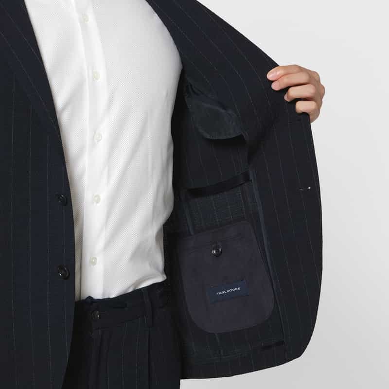 TAGLIATORE TAGLIATORE＜タリアトーレ＞ テーラードジャケット"DAKAR" NAVY