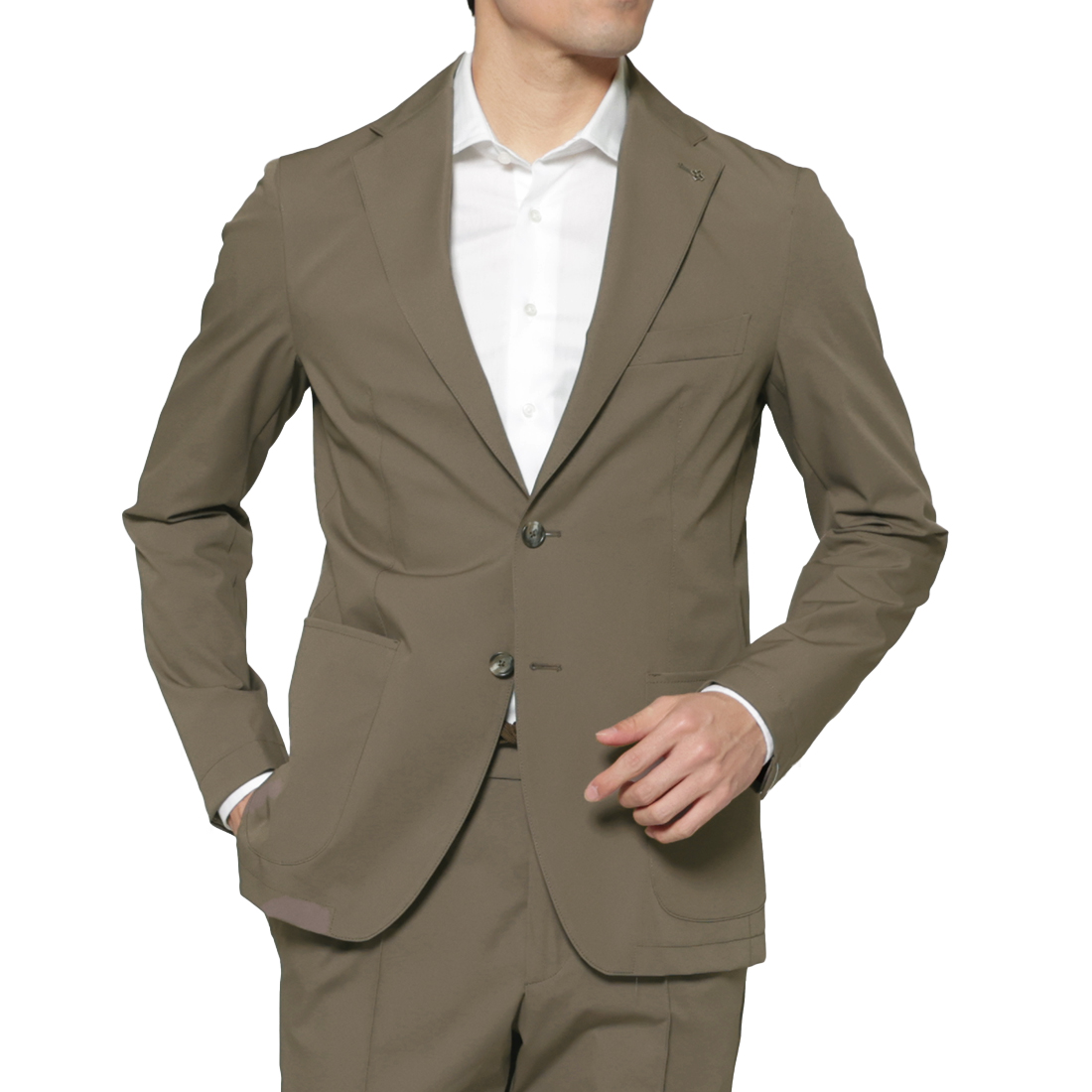 TAGLIATORE＜タリアトーレ＞ セットアップ ストレッチ素材テーラードジャケット "DAKAR"