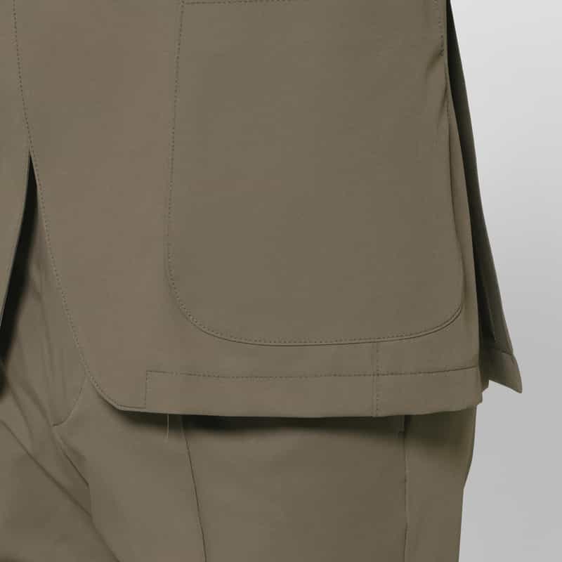 TAGLIATORE TAGLIATORE＜タリアトーレ＞ セットアップ ストレッチ素材テーラードジャケット "DAKAR" BEIGE