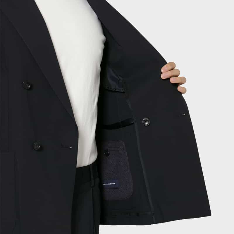 TAGLIATORE TAGLIATORE＜タリアトーレ＞ ダブルブレストテーラードジャケット NAVY