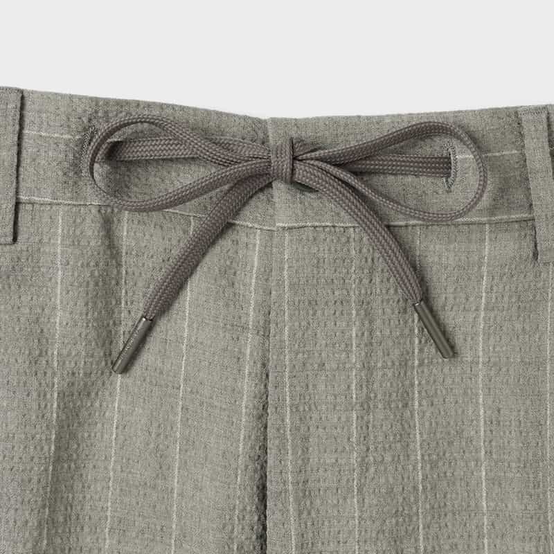 TAGLIATORE TAGLIATORE＜タリアトーレ＞ セットアップ ストライプ柄ストレッチパンツ"NEWMAN" LIGHT GRAY