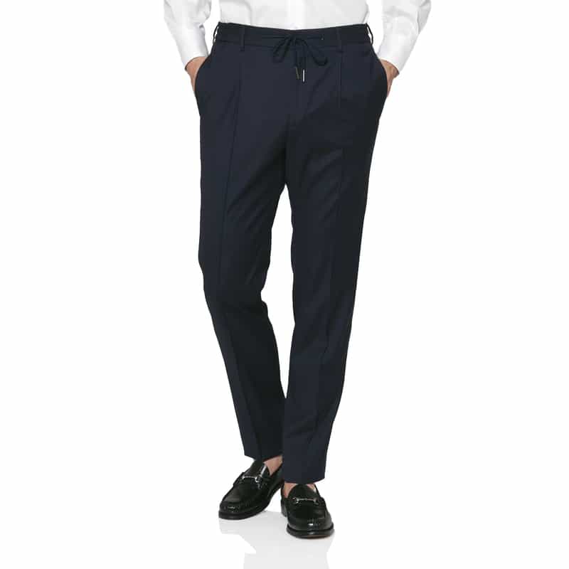 TAGLIATORE TAGLIATORE＜タリアトーレ＞ セットアップ ストレッチパンツ"NEWMAN" NAVY