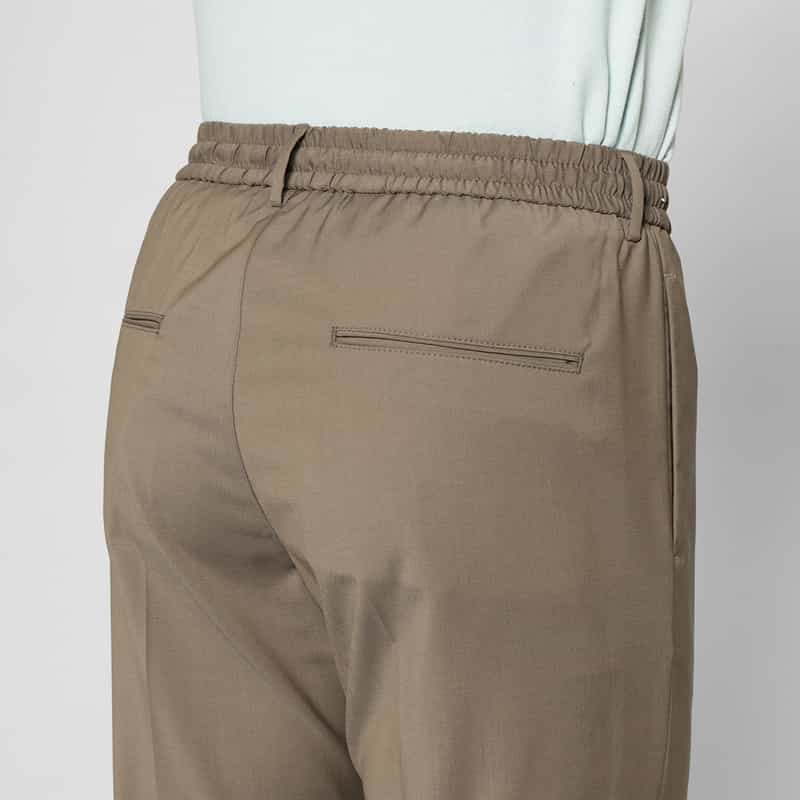 TAGLIATORE TAGLIATORE＜タリアトーレ＞ セットアップ ストレッチパンツ"NEWMAN" BROWN