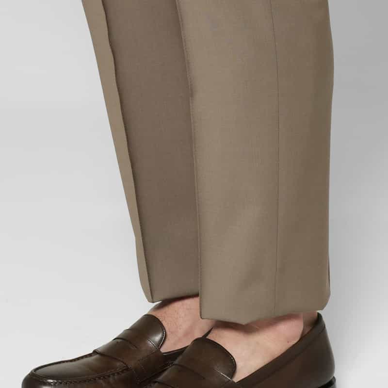 TAGLIATORE TAGLIATORE＜タリアトーレ＞ セットアップ ストレッチパンツ"NEWMAN" BROWN