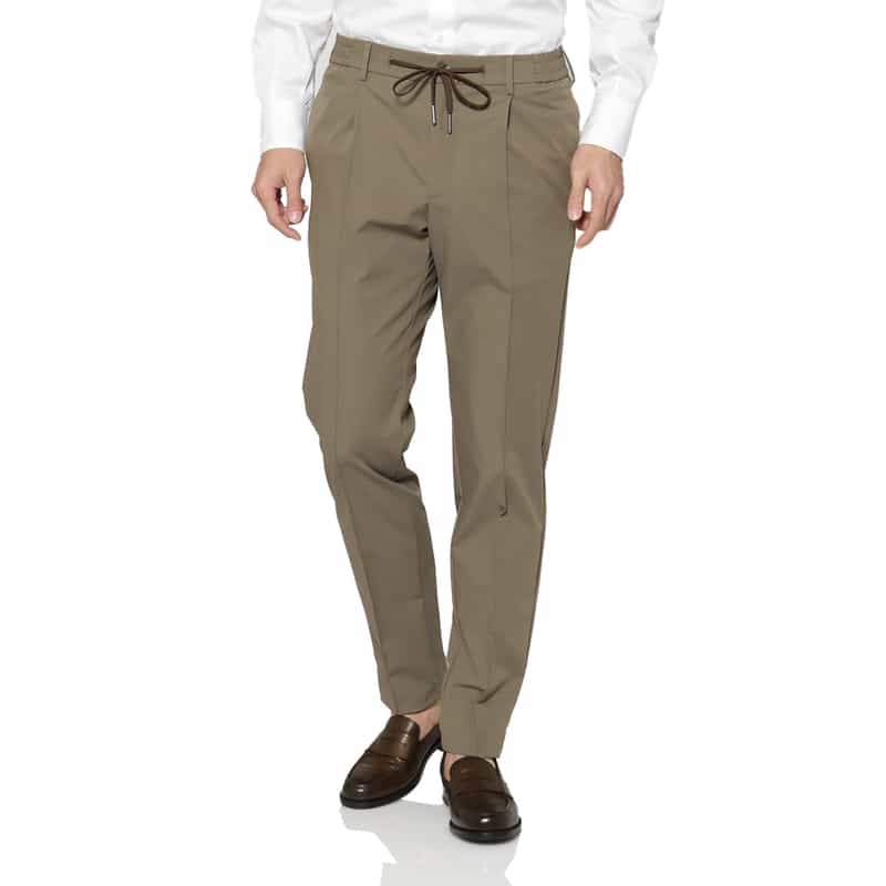 TAGLIATORE TAGLIATORE＜タリアトーレ＞ セットアップ ストレッチパンツ"NEWMAN" BEIGE