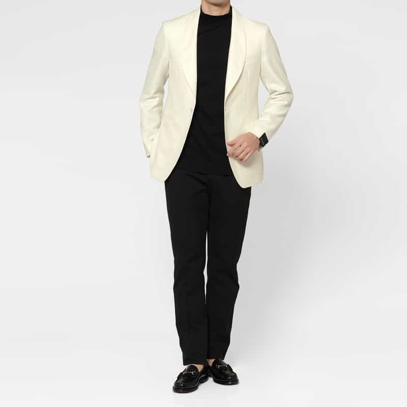 TAGLIATORE TAGLIATORE＜タリアトーレ＞ バーニーズ　ニューヨーク限定 フォーマルジャケット WHITE