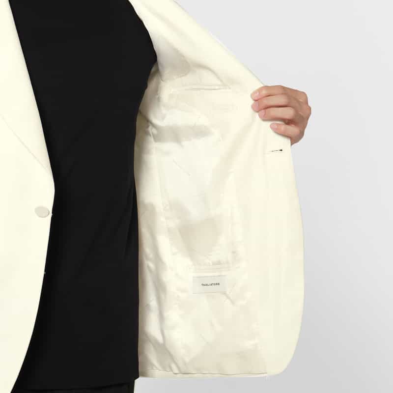 TAGLIATORE TAGLIATORE＜タリアトーレ＞ バーニーズ　ニューヨーク限定 フォーマルジャケット WHITE