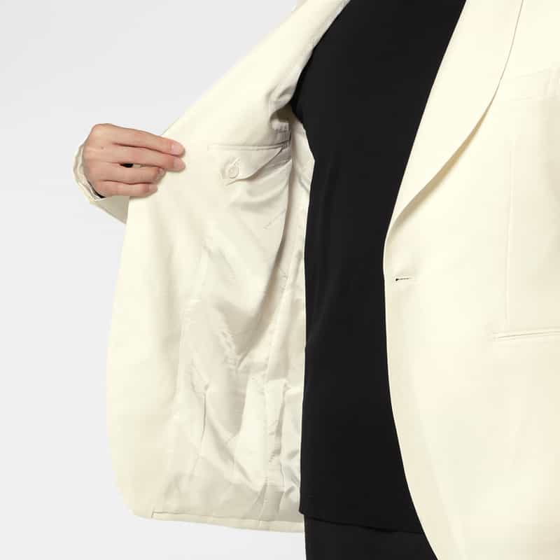 TAGLIATORE TAGLIATORE＜タリアトーレ＞ バーニーズ　ニューヨーク限定 フォーマルジャケット WHITE