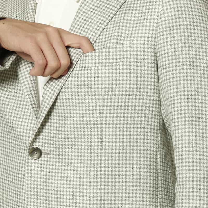 TAGLIATORE TAGLIATORE＜タリアトーレ＞ バーニーズ　ニューヨーク限定 テーラードジャケット GRAY