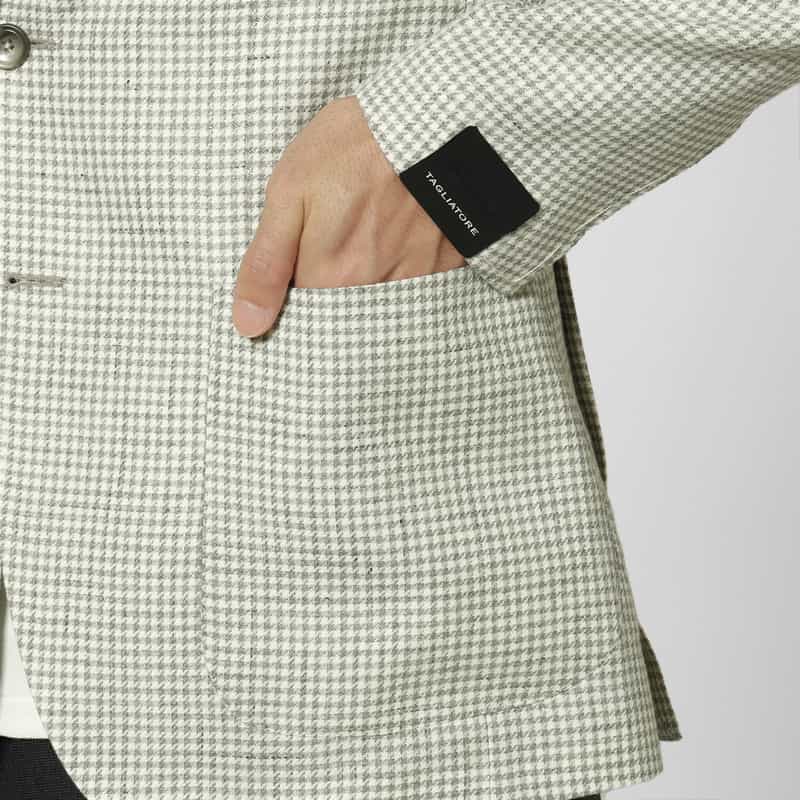 TAGLIATORE TAGLIATORE＜タリアトーレ＞ バーニーズ　ニューヨーク限定 テーラードジャケット GRAY