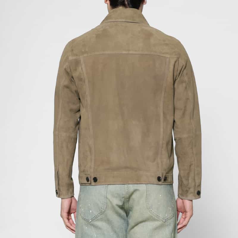 ARMA ARMA＜アルマ＞スエードトラッカージャケット BROWN