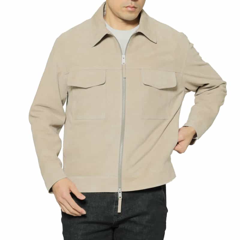 ARMA＜アルマ＞ ジップアップスエードジャケット