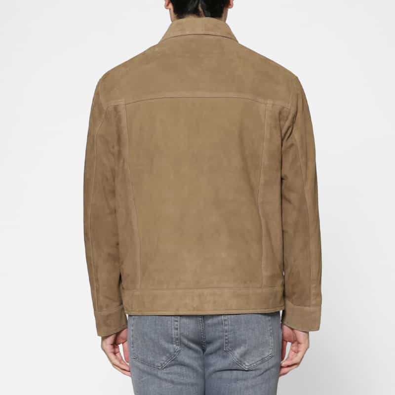 ARMA ARMA＜アルマ＞ ジップアップスエードジャケット BROWN