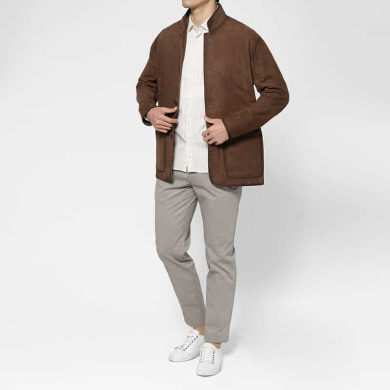 ARMA ARMA＜アルマ＞ レザージャケット DARK BROWN