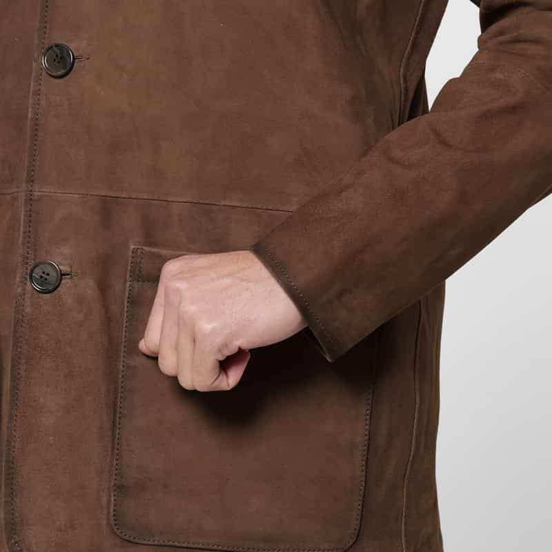 ARMA ARMA＜アルマ＞ レザージャケット DARK BROWN