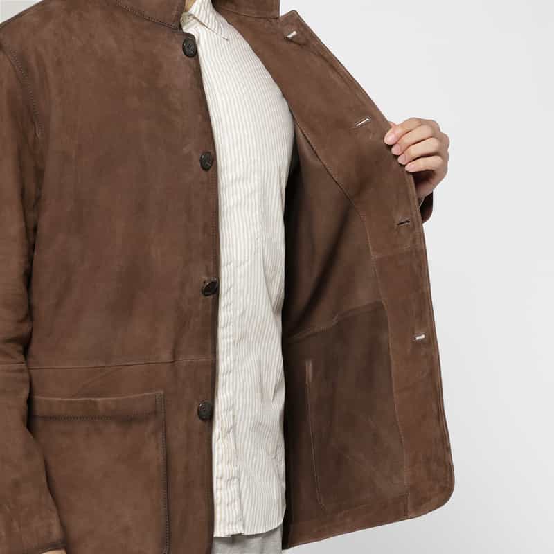 ARMA ARMA＜アルマ＞ レザージャケット DARK BROWN