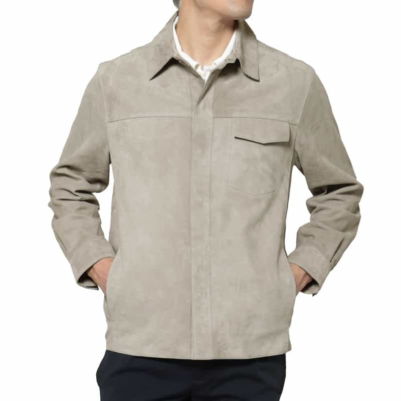 ARMA＜アルマ＞ バーニーズ　ニューヨーク限定 スエード素材シャツジャケット