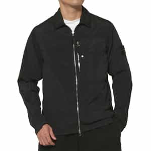 STONE ISLAND ＜ストーン アイランド＞ ナイロン素材ジップアップシャツ