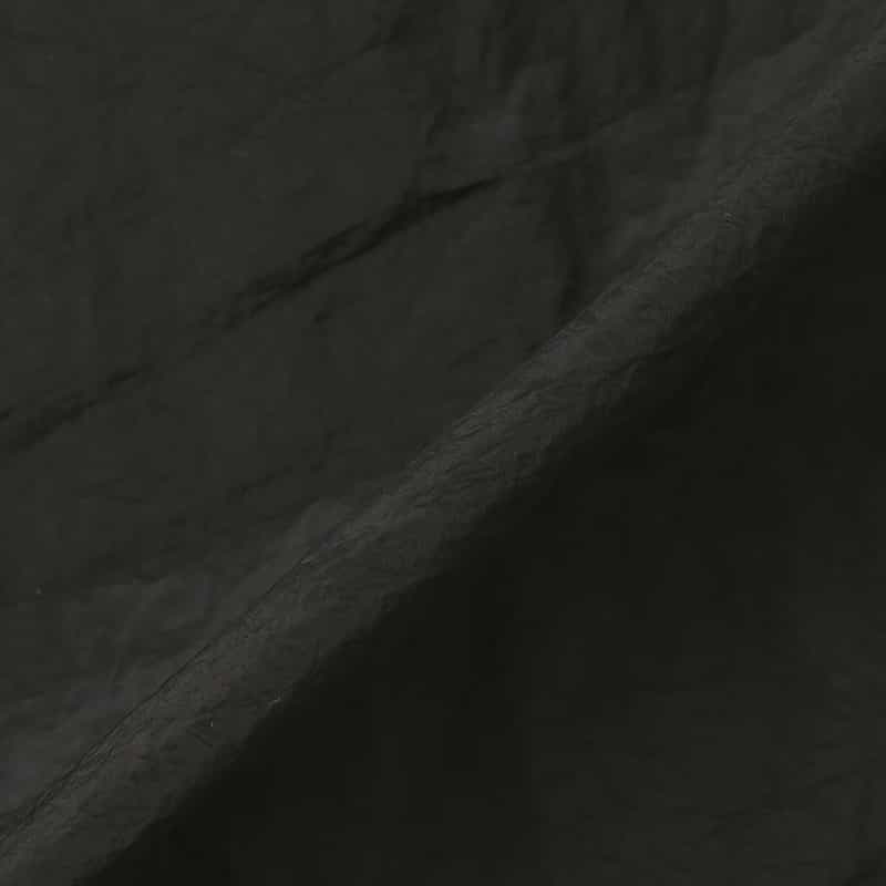 STONE ISLAND STONE ISLAND ＜ストーン アイランド＞ ナイロン素材ジップアップシャツ BLACK