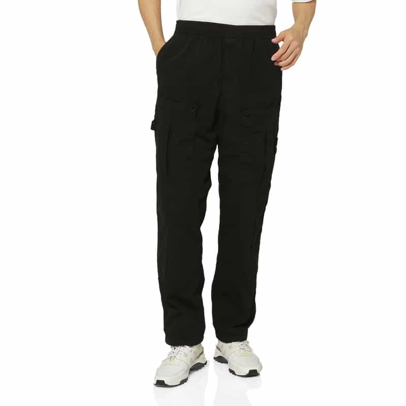 STONE ISLAND STONE ISLAND ＜ストーン アイランド＞ イージーパンツ BLACK