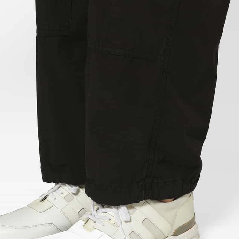 STONE ISLAND STONE ISLAND ＜ストーン アイランド＞ イージーパンツ BLACK