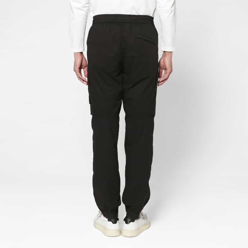STONE ISLAND STONE ISLAND ＜ストーン アイランド＞ カーゴパンツ BLACK