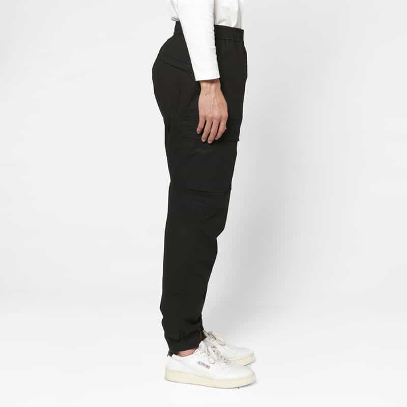 STONE ISLAND STONE ISLAND ＜ストーン アイランド＞ カーゴパンツ BLACK