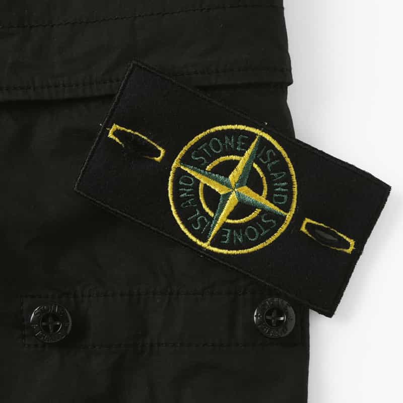 STONE ISLAND STONE ISLAND ＜ストーン アイランド＞ カーゴパンツ BLACK