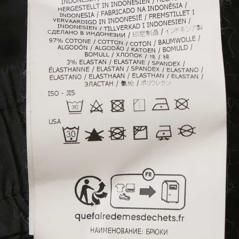 STONE ISLAND STONE ISLAND ＜ストーン アイランド＞ カーゴパンツ BLACK