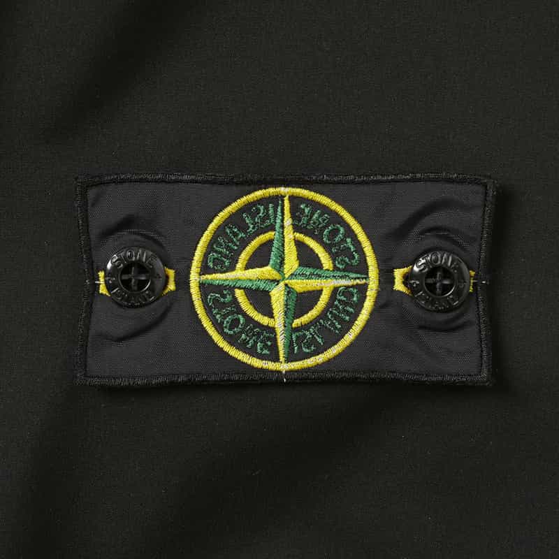 STONE ISLAND STONE ISLAND ＜ストーン アイランド＞ ソフトシェルジャケット BLACK