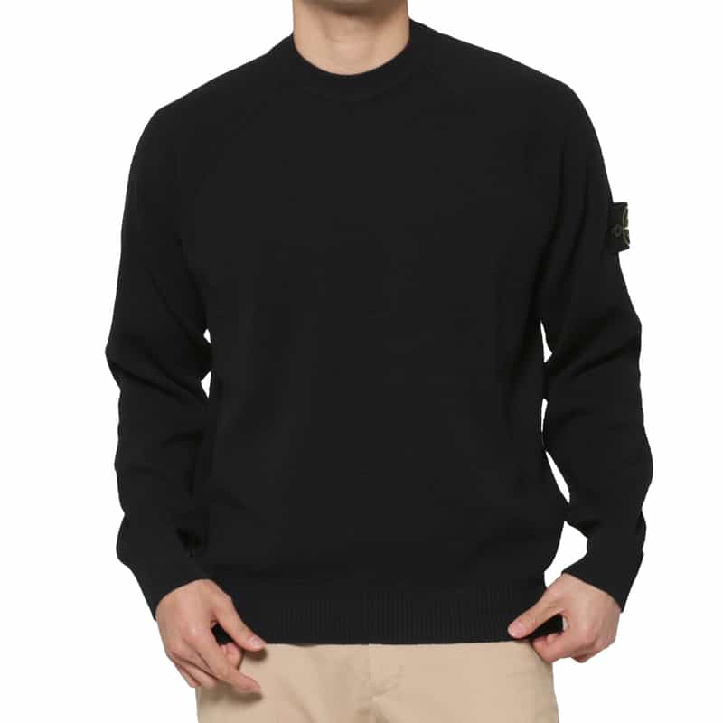 STONE ISLAND ＜ストーン アイランド＞ クルーネックニットプルオーバー