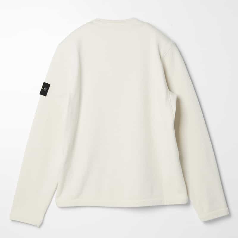 STONE ISLAND STONE ISLAND＜ストーン アイランド＞ ロゴパッチ付きロングスリーブカットソー IVORY