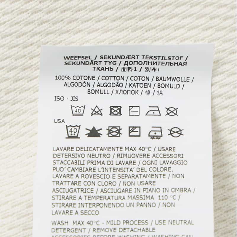 STONE ISLAND STONE ISLAND＜ストーン アイランド＞ ロゴパッチ付きロングスリーブカットソー IVORY