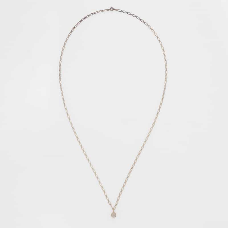 LA SOEUR LA SOEUR ＜ラ スール＞ ロングネックレス（ムーンストーン） WHITE