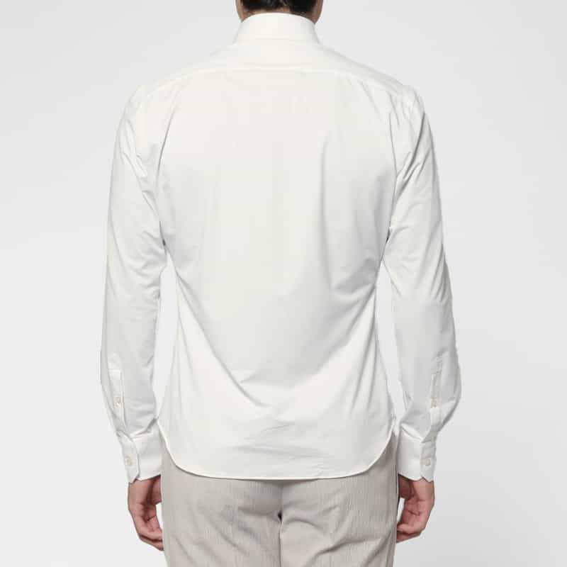 XACUS XACUS＜ザッカス＞ ストレッチ素材シャツ WHITE