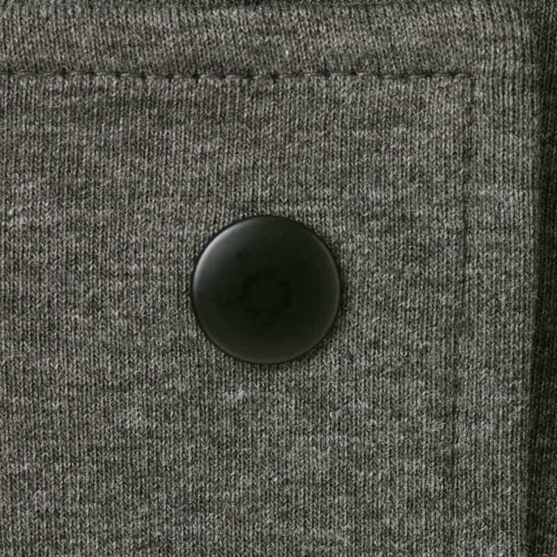 BARNEYS NEW YORK セットアップ ウォッシャブル 2WAYノーカラージャケット DARK GRAY