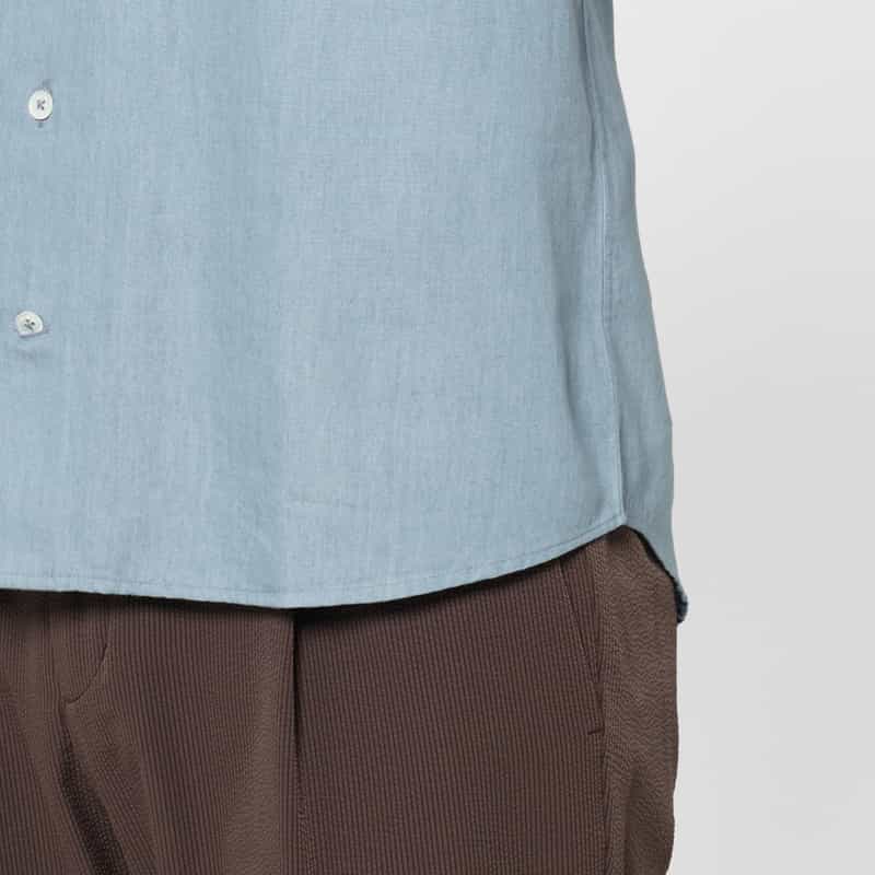 BARNEYS NEW YORK デニムシャツ BLUE