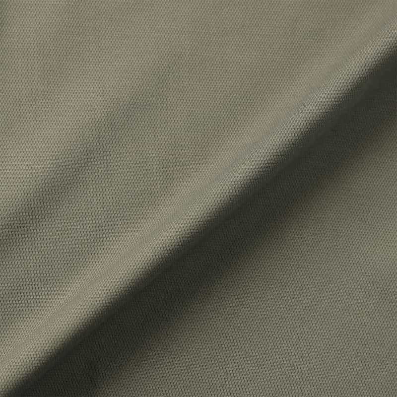 BARNEYS NEW YORK 鹿の子素材ショートスリーブシャツ（アルビニ社製コットン使用） GRAY