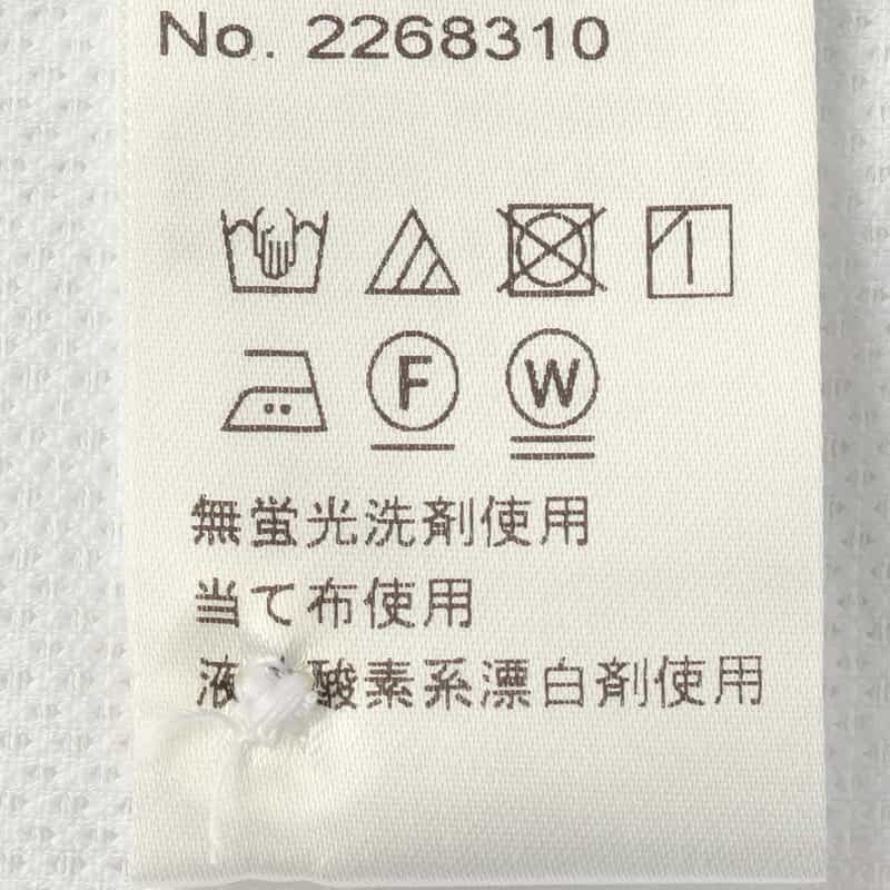 BARNEYS NEW YORK ショートスリーブコットンシャツ WHITE