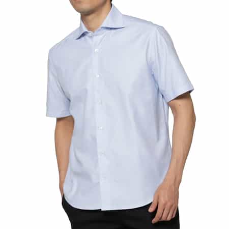 ショートスリーブコットンシャツ