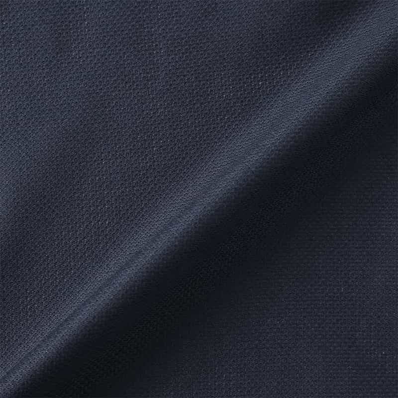 BARNEYS NEW YORK ショートスリーブコットンシャツ NAVY