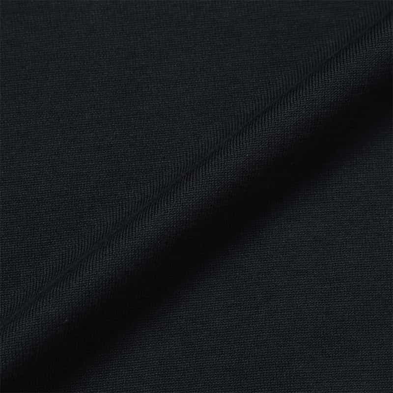 BARNEYS NEW YORK 海島綿ショートスリーブモックネックニットプルオーバー NAVY