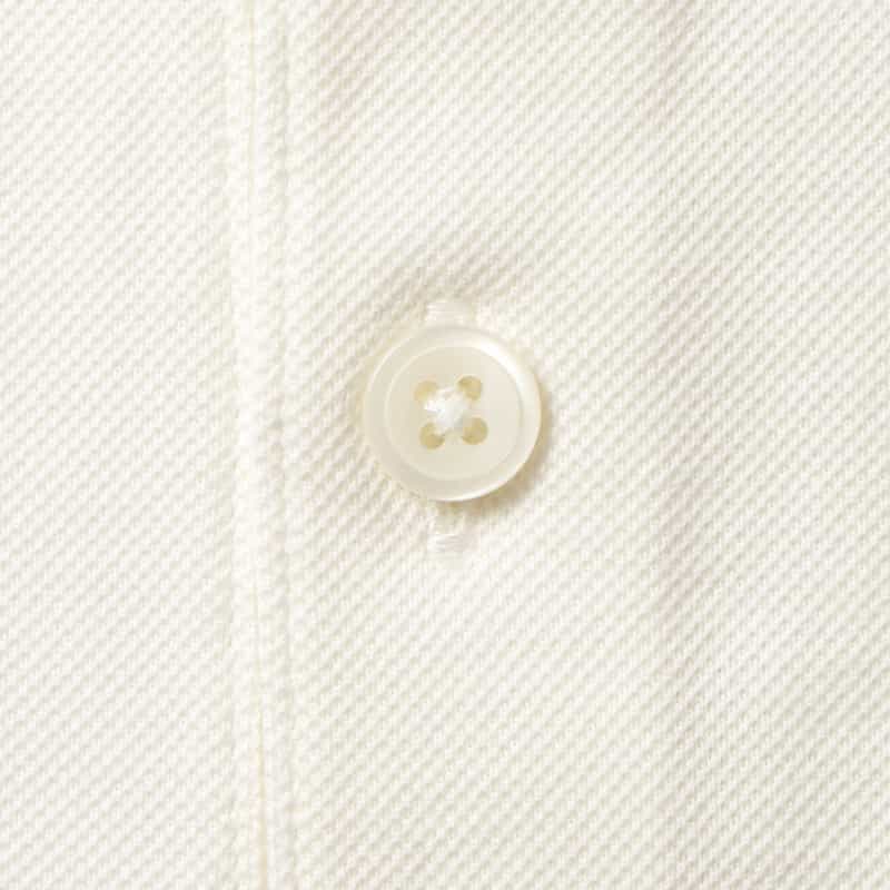 BARNEYS NEW YORK 鹿の子ポロシャツ WHITE