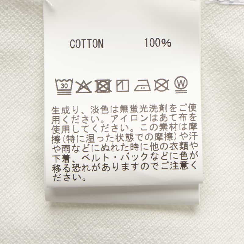 BARNEYS NEW YORK 鹿の子ポロシャツ WHITE