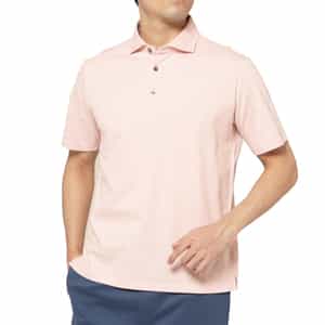 鹿の子ポロシャツ