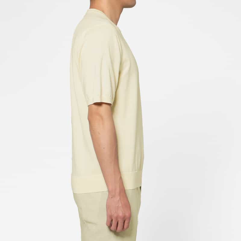 BARNEYS NEW YORK クルーネックニットプルオーバー IVORY