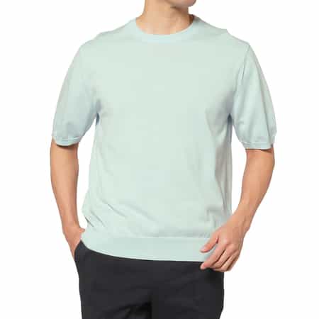 クルーネックニットプルオーバー