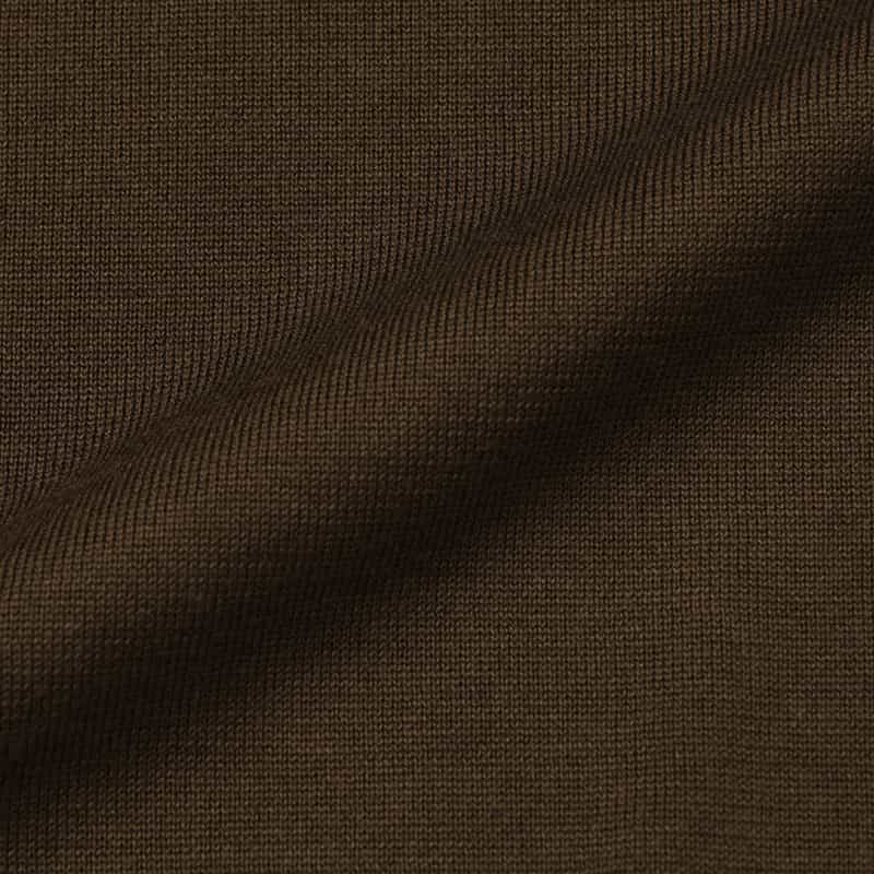 BARNEYS NEW YORK クルーネックニットプルオーバー BROWN