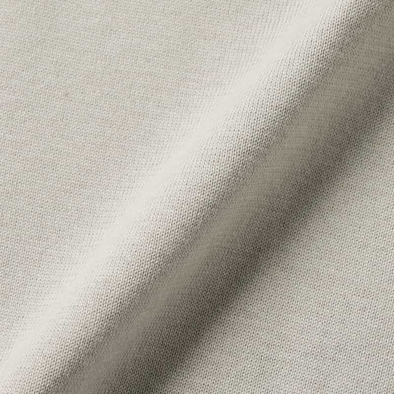 BARNEYS NEW YORK 海島綿ニットポロシャツ LIGHT GRAY